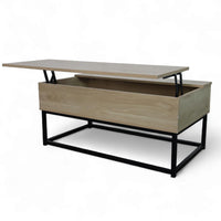 Thumbnail for Mesa De Centro Elevable Montan Almacenamiento Interno Madera