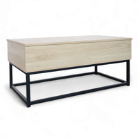 Thumbnail for Mesa De Centro Elevable Montan Almacenamiento Interno Madera