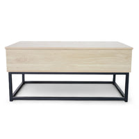 Thumbnail for Mesa De Centro Elevable Montan Almacenamiento Interno Madera