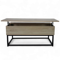 Thumbnail for Mesa De Centro Elevable Montan Almacenamiento Interno Madera