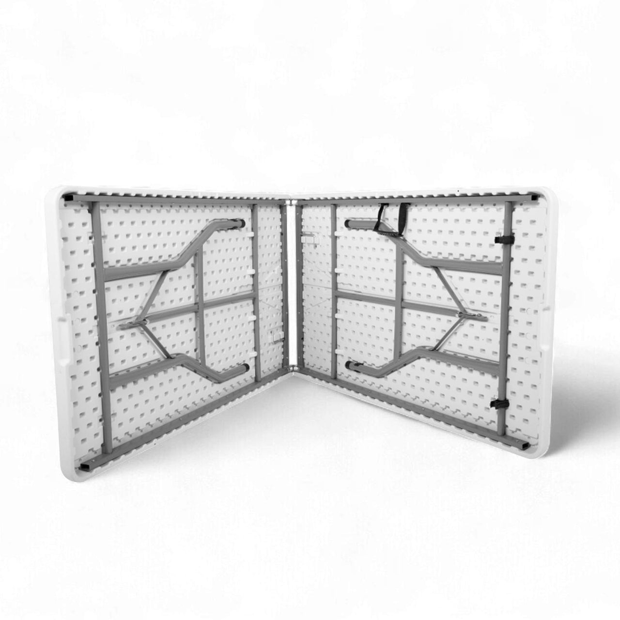 Mesa Plegable Portafolio 1.80M Blanca Camping Jardín Eventos