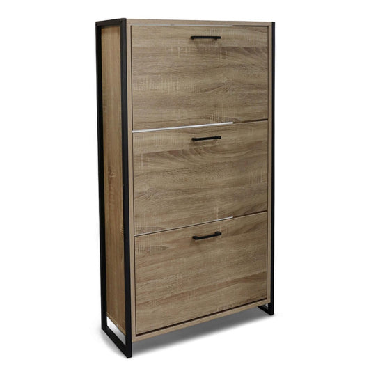 Mueble Zapatero Gabinete Organizador con 3 NivelesSHMTN2 - MAD