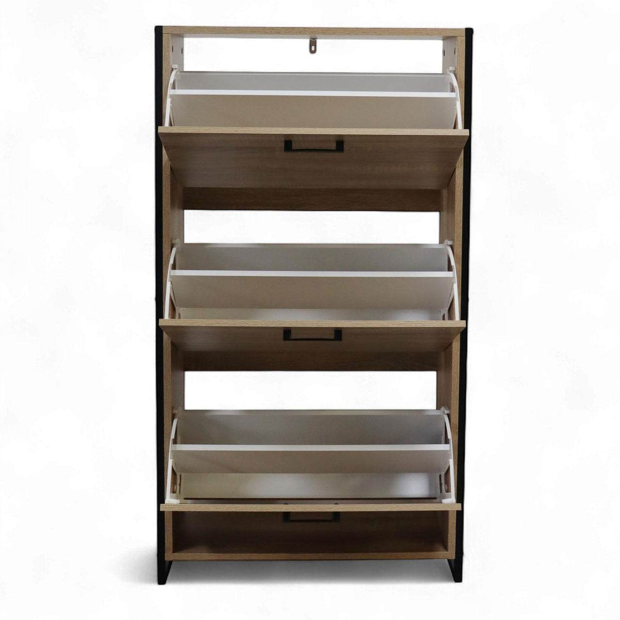 Mueble Zapatero Gabinete Organizador con 3 Niveles