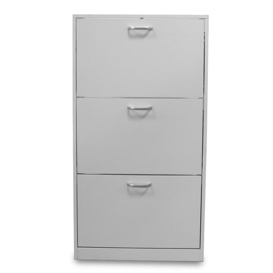 Mueble Zapatero Organizador 3 Cajones Compacto BlancoSH3 - BLA