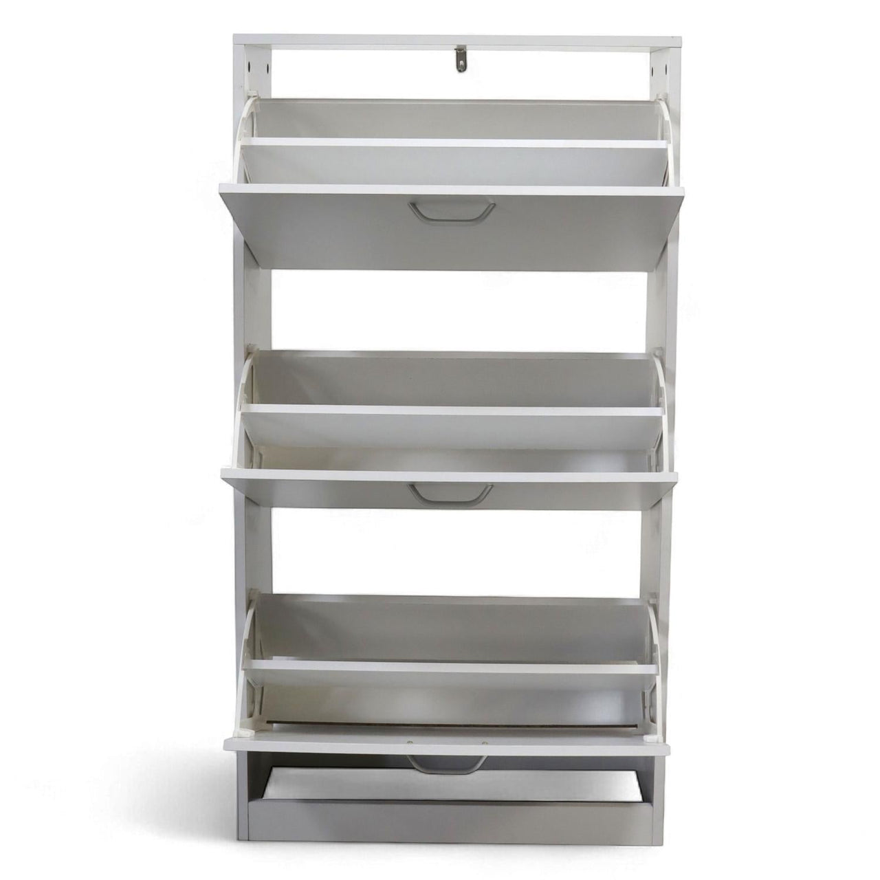 Mueble Zapatero Organizador 3 Cajones Compacto Blanco