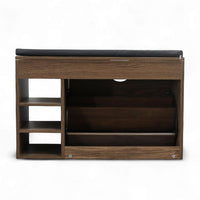 Thumbnail for Mueble Zapatero Organizador Zapatos con Taburete