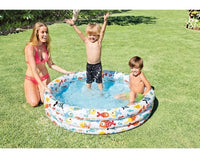 Thumbnail for Piscina Inflable De 3 Aros Peces 132 X 28 Cm Intex