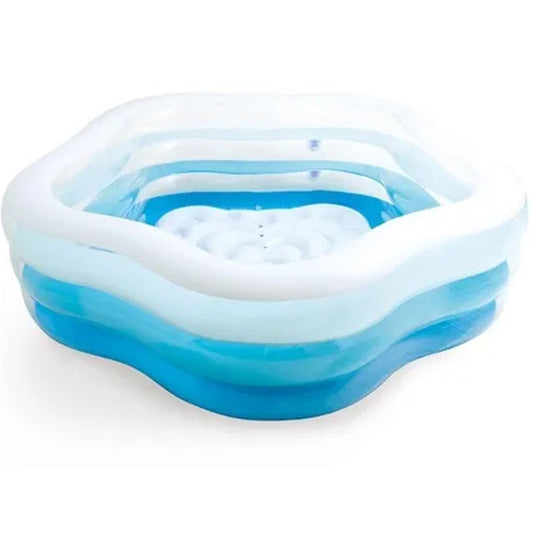 Piscina Inflable Transparente De Estrella 185 X 180 X 53 Cm56495NP-INTEX