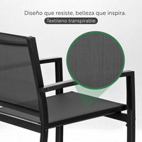 Thumbnail for Sala Exterior Para Jardín Mesa Sillón Greenhouse 4 Pzas