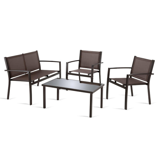 Sala Exterior Para Jardín Mesa Sillón Greenhouse 4 PzasLIVGREEN4 - MAR