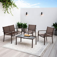 Thumbnail for Sala Exterior Para Jardín Mesa Sillón Greenhouse 4 Pzas