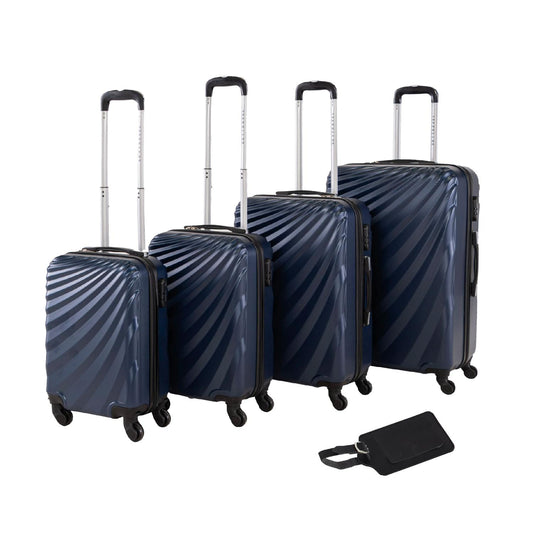 Set De 4 Maletas Para Viaje Con Ruedas Rigidas Alta CalidadSKYTRAV40L
