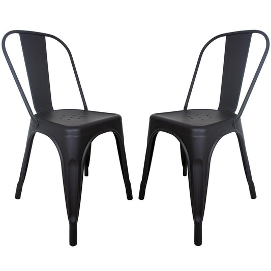 Silla Tipo Tolix Metal 2 Pieza Comedor Restaurante ExteriorTOLIXKIT#2 - CLA1NEM
