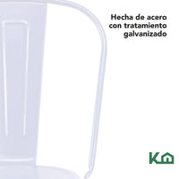 Thumbnail for Silla Tolix Metal 4 Pzas Comedor Casa Restaurante Exterior