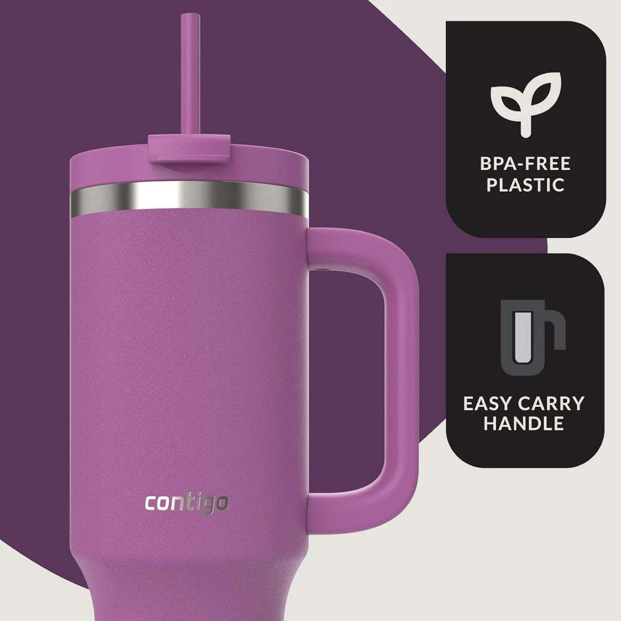 Termo Para Agua 40oz 1.18Lt Acero Inox Streeterville Contigo