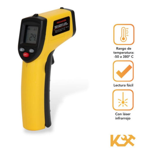 Termómetro Laser Infrarrojo - 50 A 380 Grados Kingsman300564