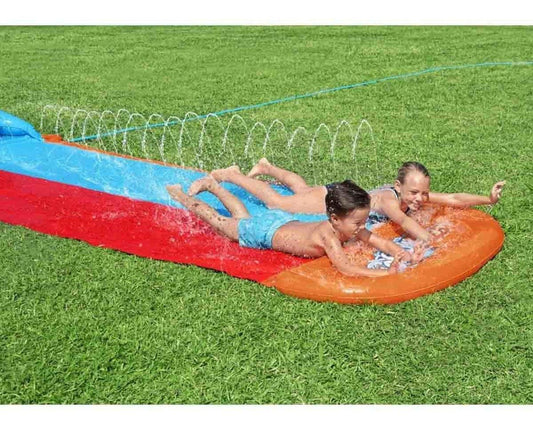 Tobogan Deslizador Tsunami Splash Doble Resbaladero Bestway52478 - BEST