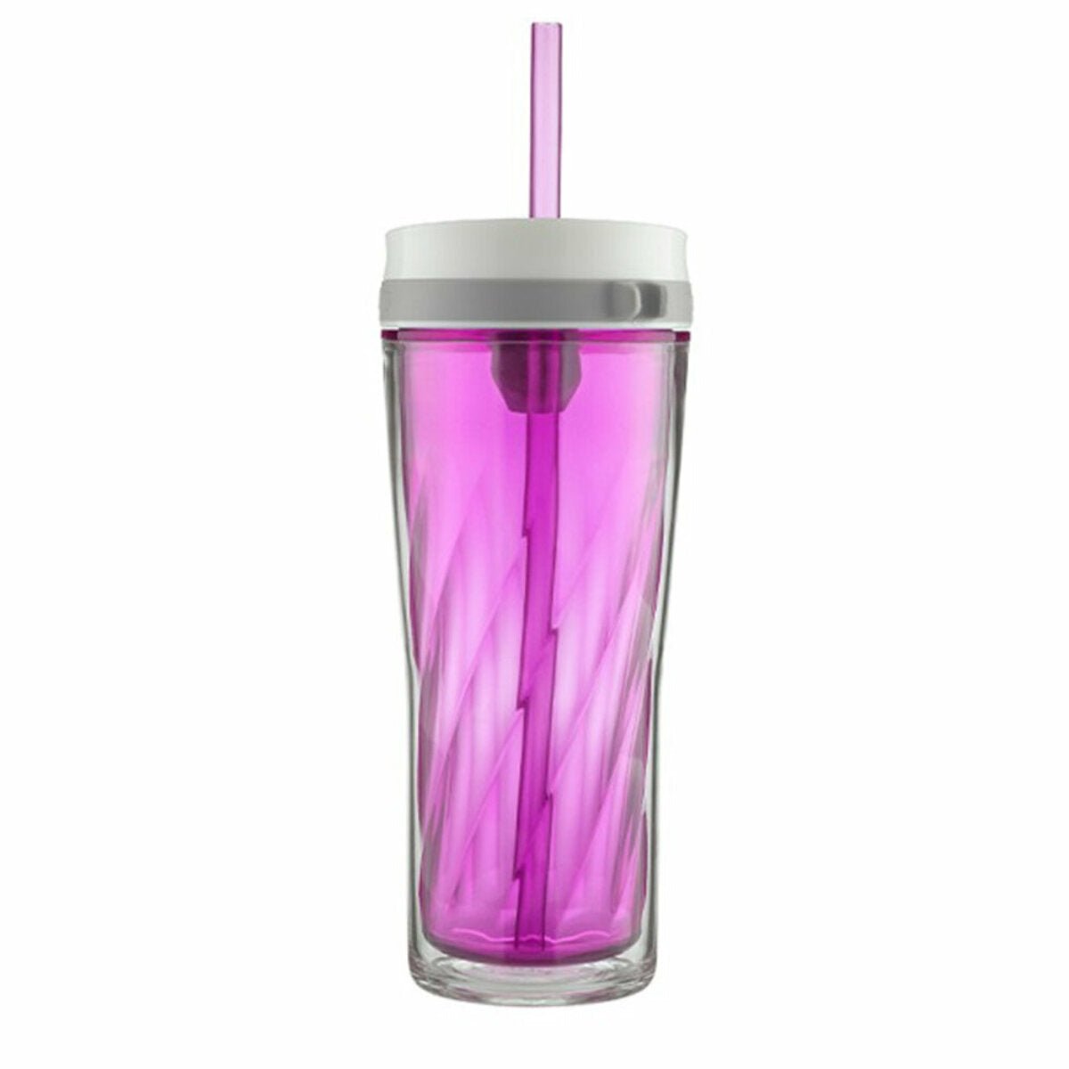 Vaso Flex Tumbler 24oz Autoclose Con Popote Orquidia Contigo