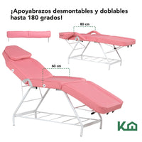 Thumbnail for Cama De Masaje Silla Para Faciales Reclinable Spa Profesional