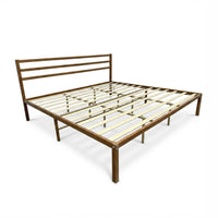Thumbnail for Base Cama King Size Metal y Madera Minimalista Resistente