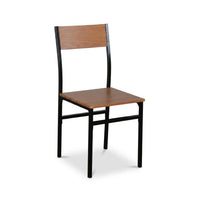 Thumbnail for Comedor Mesa Extensible Rectangular 6 Sillas Madera y Metal