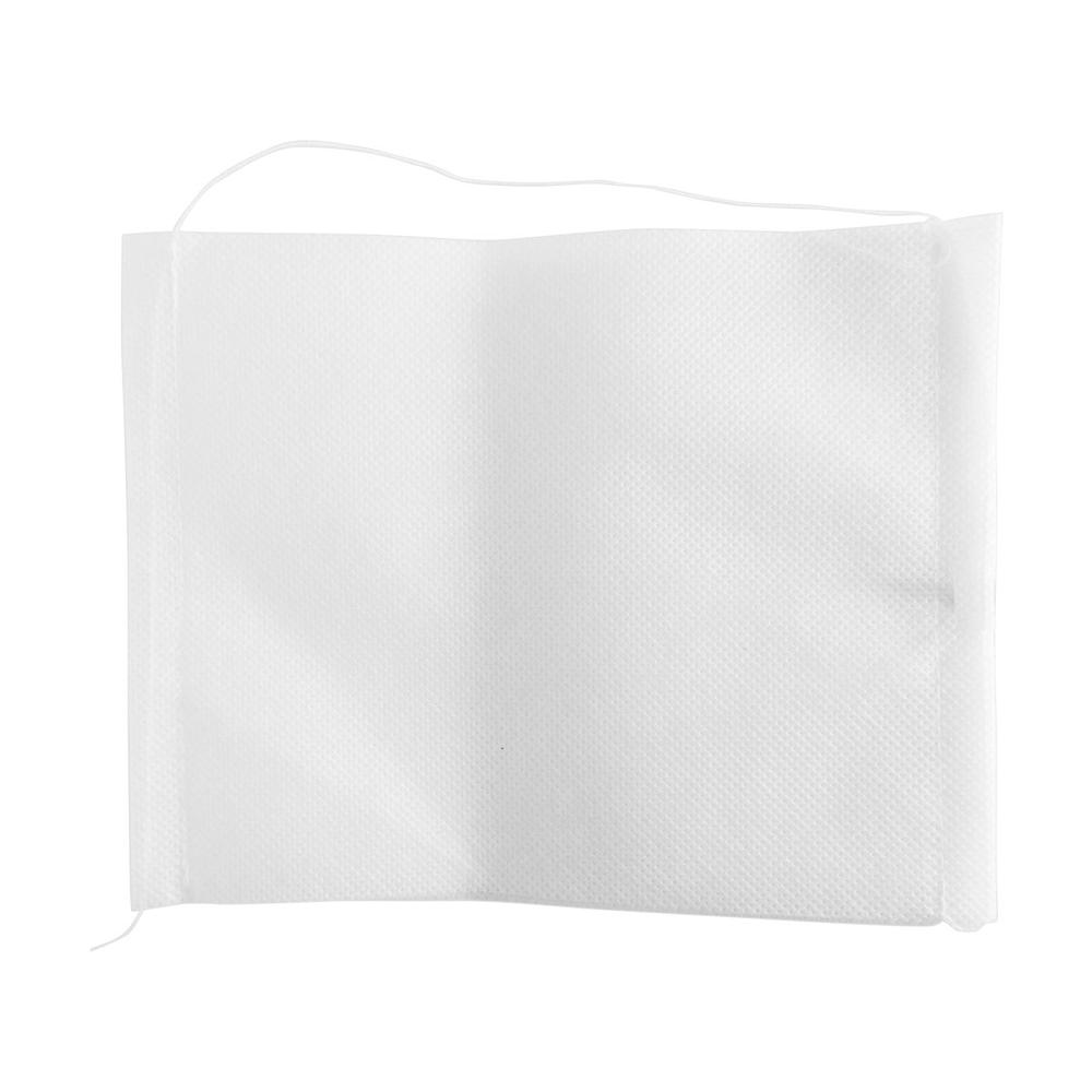 Mascarillas Cubrebocas De Tela Doble capa Bolsa con 100 Piezas Blanco 300112 Kingsman