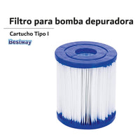 Thumbnail for Cartucho Tipo I Filtro Para Bomba Depuradora Alberca Bestway