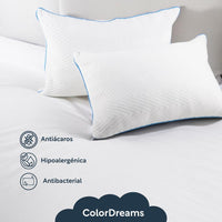 Thumbnail for Almohada Memory Foam 2 Pzas Queen Colordreams