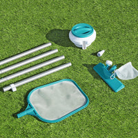 Thumbnail for Red Saca Hojas Juego 7pzs Kit Limpieza Mantenimiento Alberca