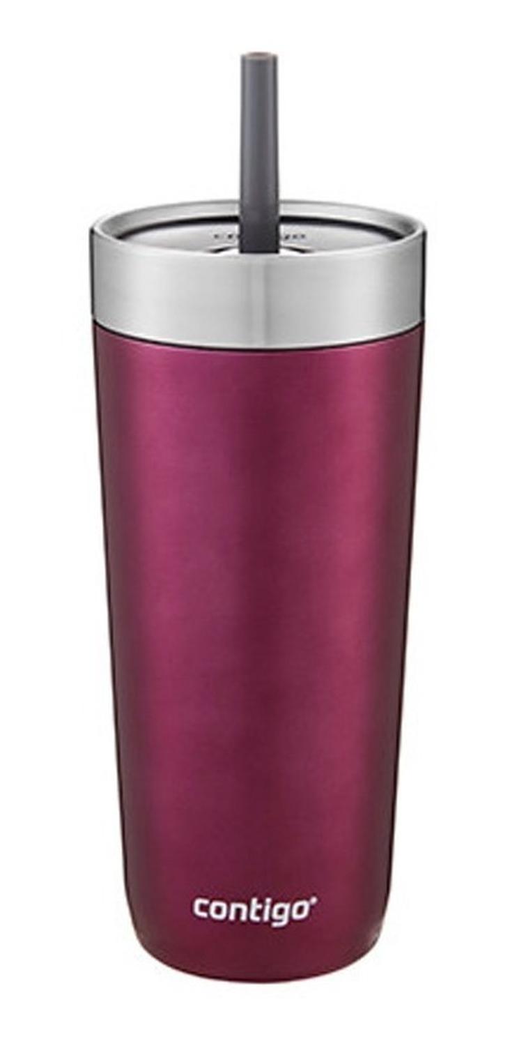 Vaso Luxe Tumbler 18 Oz Con Popote Acero Inoxidable Contigo