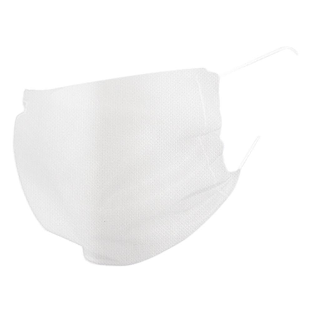 Mascarillas Cubrebocas De Tela Doble capa Bolsa con 100 Piezas Blanco 300112 Kingsman