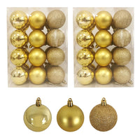 Thumbnail for Adorno Navidad 48pz Decoracion Esferas Navideñas 4cm