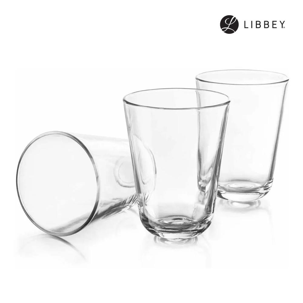 Vajilla 24 Piezas Opal Moderna Cuadrada Vasos Vidrio Calypso