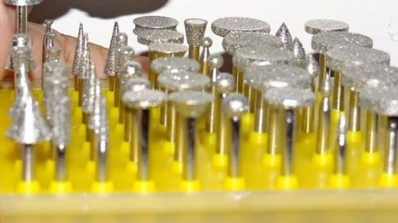 50 Piezas Diamante Accesorios Mototool Mini Taladro