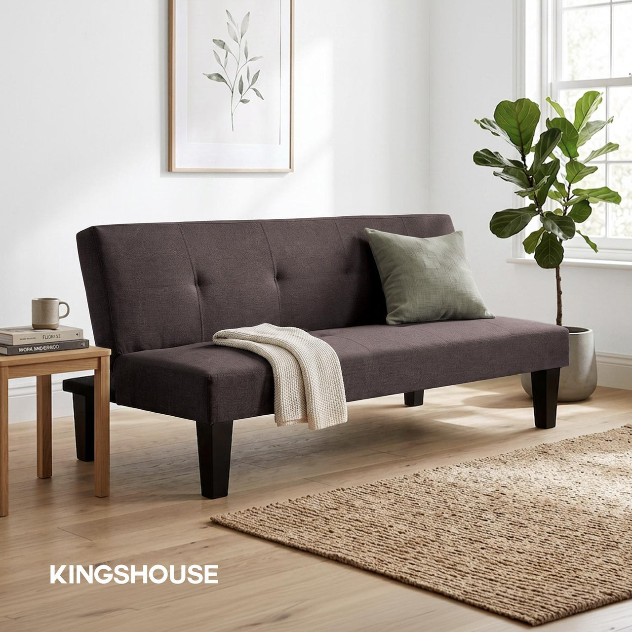 Sofá Cama Individual Reclinable Plegable de 3 Plazas