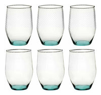Thumbnail for Vasos Stemless Curvos Vidrio 6 Pzas Luna Prologue Bar Libbey