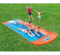 Thumbnail for Tobogán Deslizador Triple Acuatica Resbaladero 4 88m Bestway