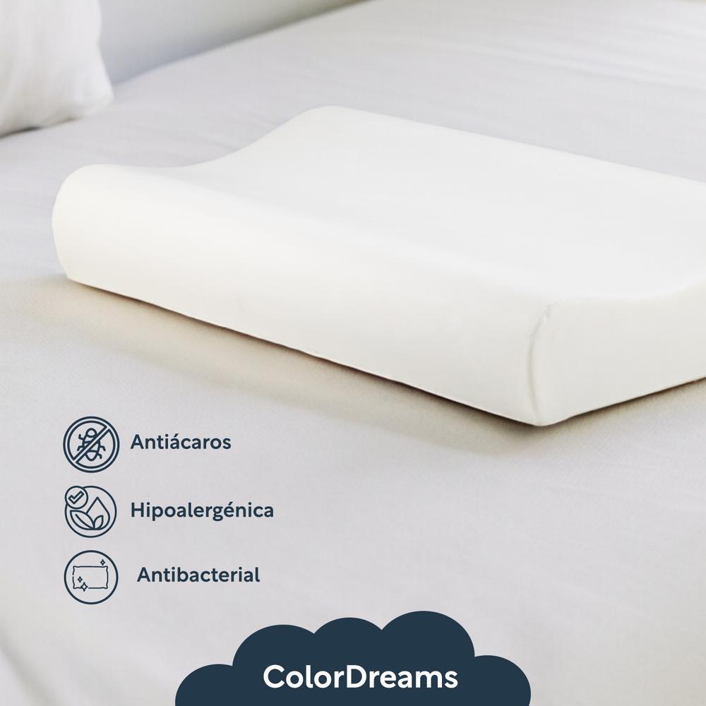 Almohada Ortopédica Cervical Memory Foam Viscoelástica King