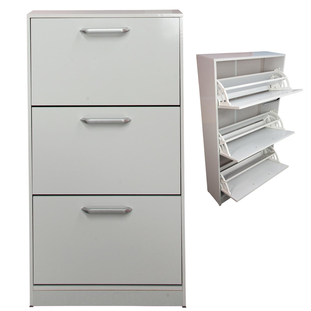 Mueble Zapatero Zapatera Organizador Madera 18 Pares Hogar