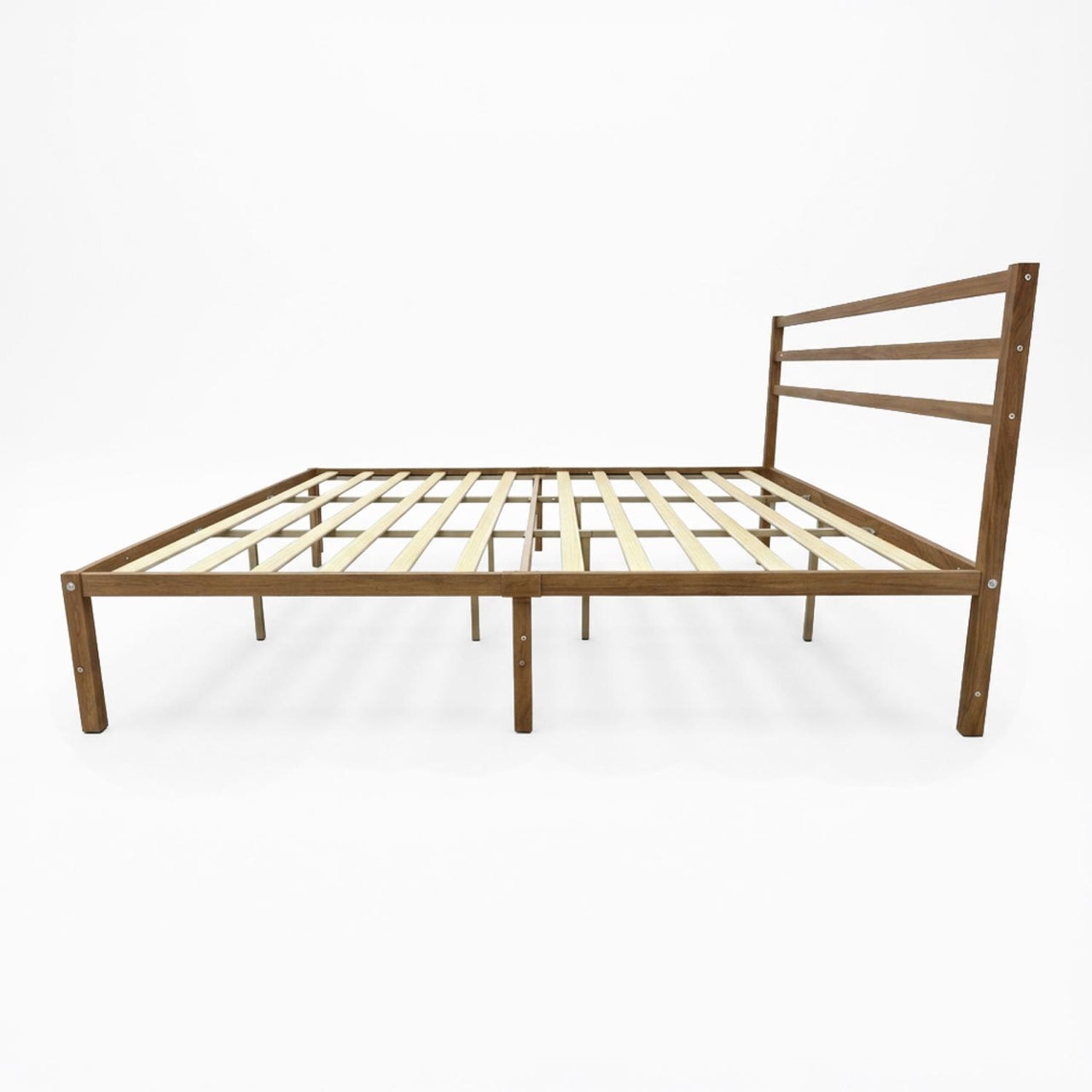 Base Cama King Size Metal y Madera Minimalista Resistente