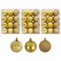 Thumbnail for Adorno Navidad 72pz Decoracion Esferas Navideñas 4cm