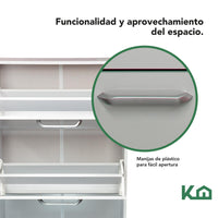 Thumbnail for Mueble Zapatero Zapatera Organizador Madera 18 Pares Hogar