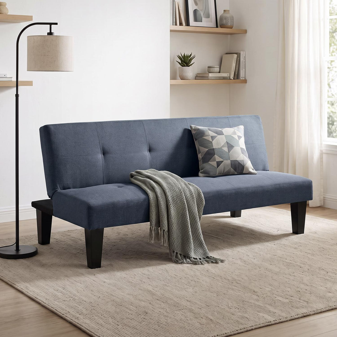 Sofá Cama Individual Reclinable Plegable de 3 Plazas