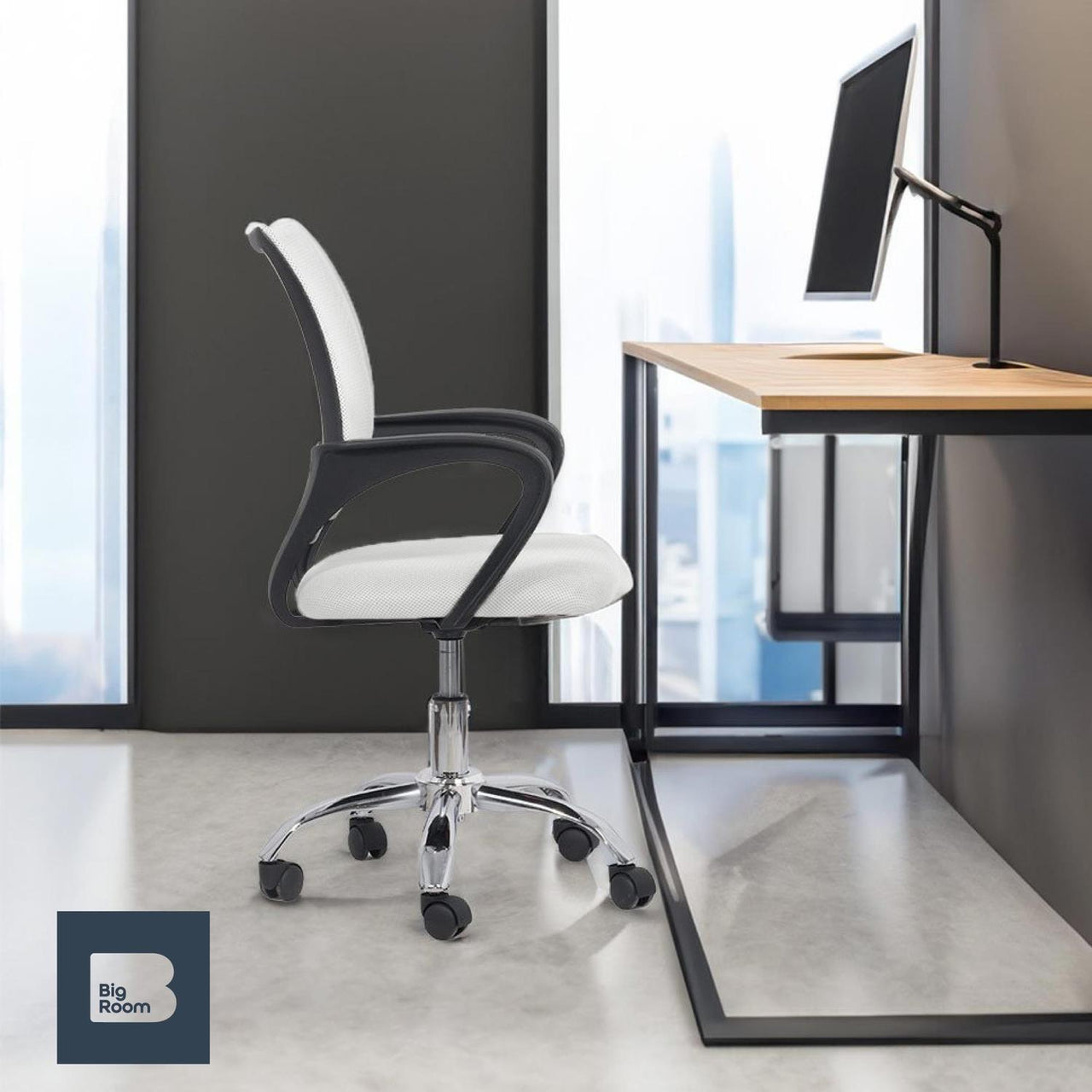 Silla Oficina Ejecutiva Ergonomica Mesh Respaldo Giro 360