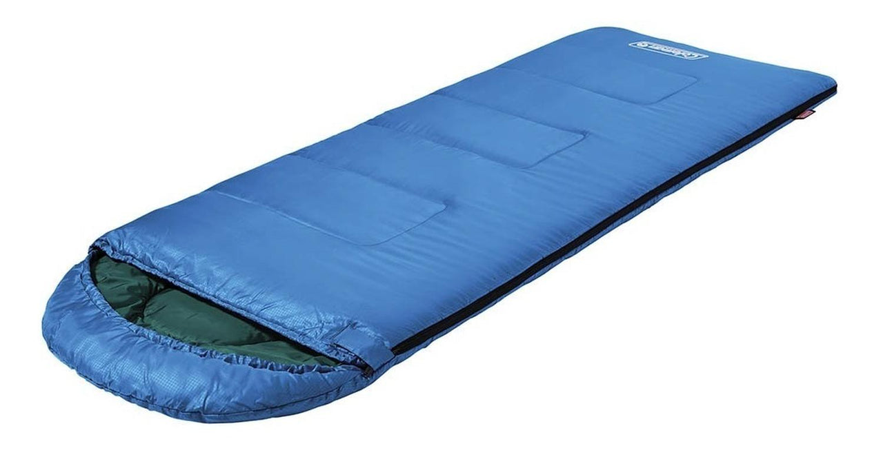 Bolsa De Dormir Sleeping Bag 215 X 72cm Azul Cirrus Coleman