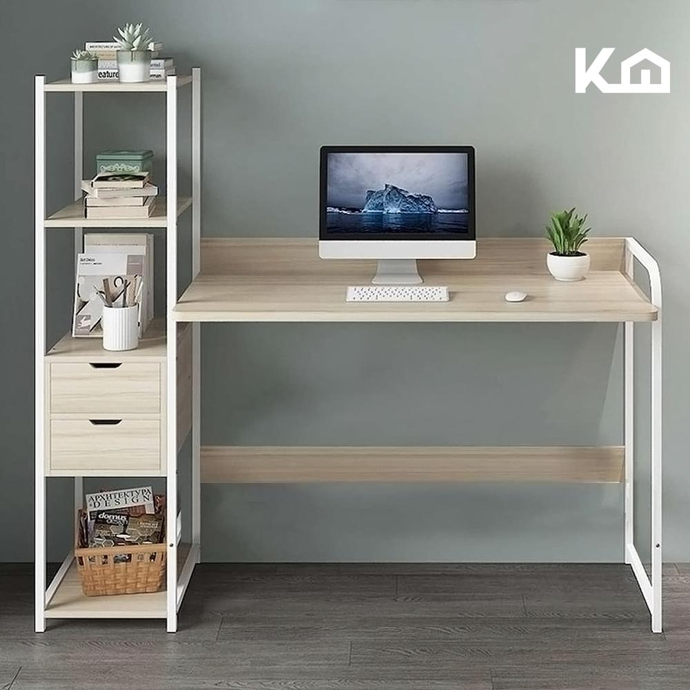 Set Mesa Escritorio + Silla Ejecutiva Mesch Pcv Kit Oficina