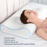 Thumbnail for Almohada Ortopédica Cervical Memory Foam Viscoelástica King
