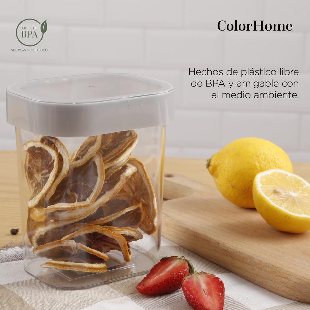 Contenedores De Plastico Hermeticos Para Almacenar 12 Pzas