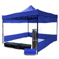 Thumbnail for Toldo Carpa Plegable Lona 3x3 M Con Pared Transparente Bolsa