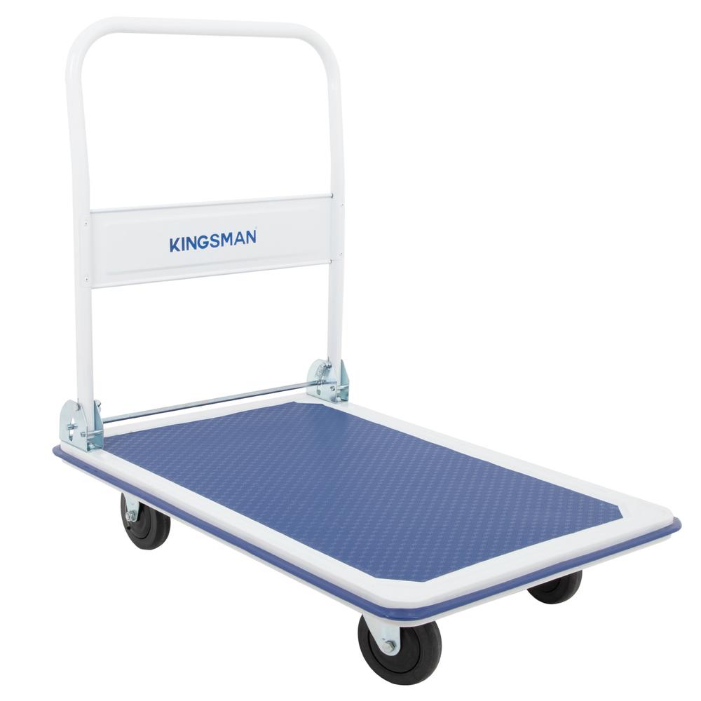 Carro Plataforma Plegable con Ruedas hasta 300 Kilos 91 x 61 x 89 cm Kingsman